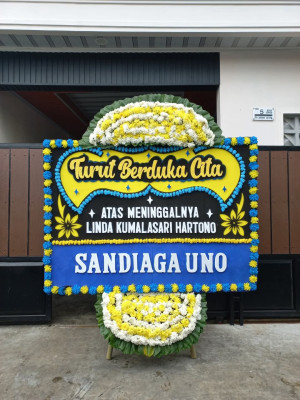 Papan Bunga Duka di Sukarame Baru
