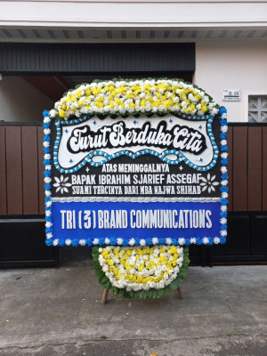 Papan Bunga Duka di Sukarame Baru